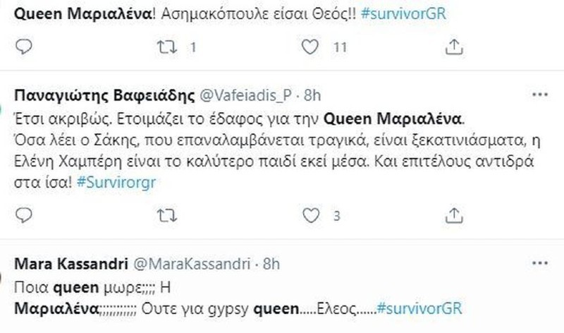 Survivor 4 Aσημακόπουλος ατάκα twitter