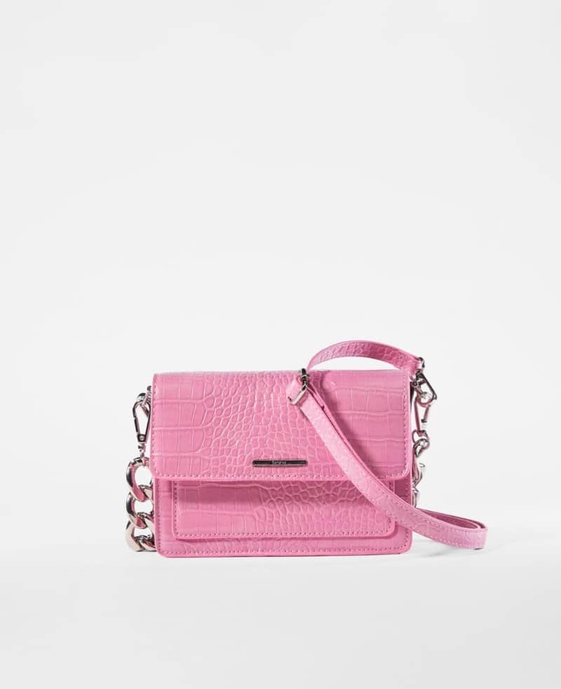 ροζ τσάντα bershka