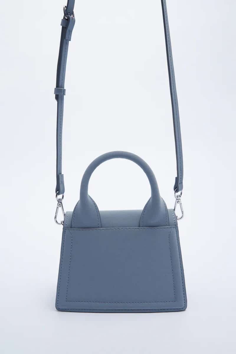 Zara - Μπλε τσάντα