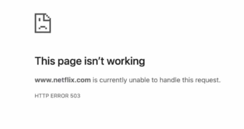 Netflix - Προβλήματα
