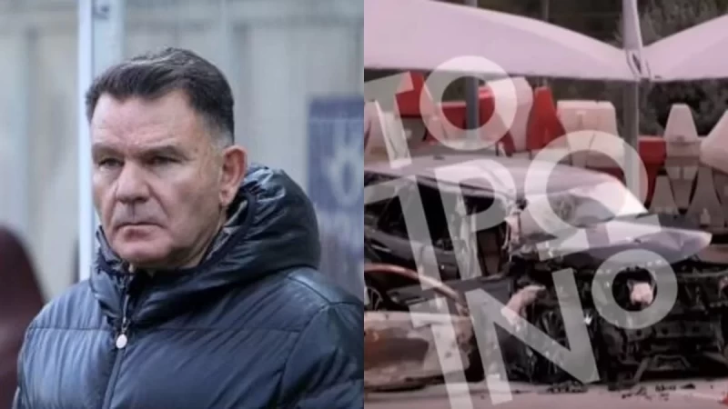 Σοκαριστικές εικόνες - Έτσι είναι το αμάξι του Αλέξη Κούγια μετά το σοβαρό τροχαίο του
