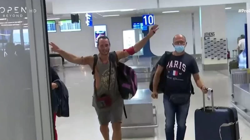 Survivor 5: Χαμός στο αεροδρόμιο για τον Γιώργο Κατσαούνη - Το απρόοπτο που του συνέβη στην άφιξή του
