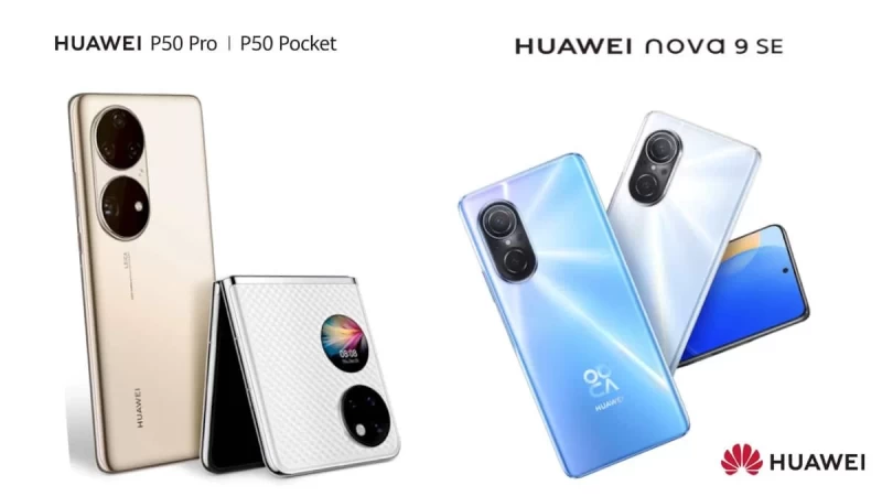 Τα HUAWEI P50 Pro, P50 Pocket και nova 9SE έρχονται για να κάνουν τη διαφορά στα smartphones!