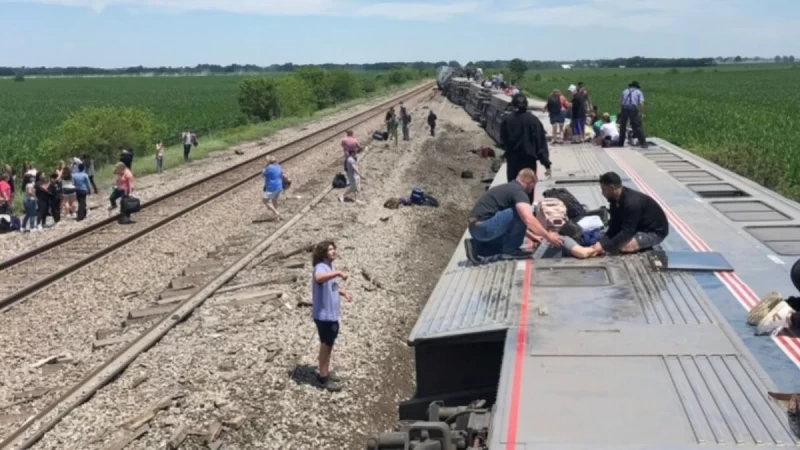 ΗΠΑ: Εκτροχιασμός τρένου στο Κάνσας! Φόβοι για πολλούς νεκρούς