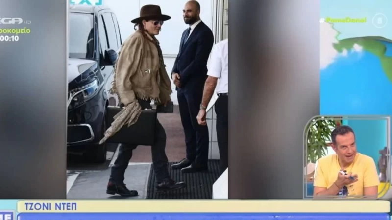 Χρυσάφι στα πόδια του Johnny Depp - Oργιάζουν οι φήμες για επιστροφή στους Πειρατές της Καραιβικής