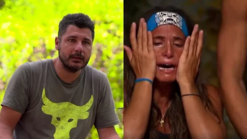 Survivor: Ο Κωνσταντάρας ''έκραξε'' το κλάμα της Ασημίνας και μετά πήγε να κάνει ''κωλοτούμπα''