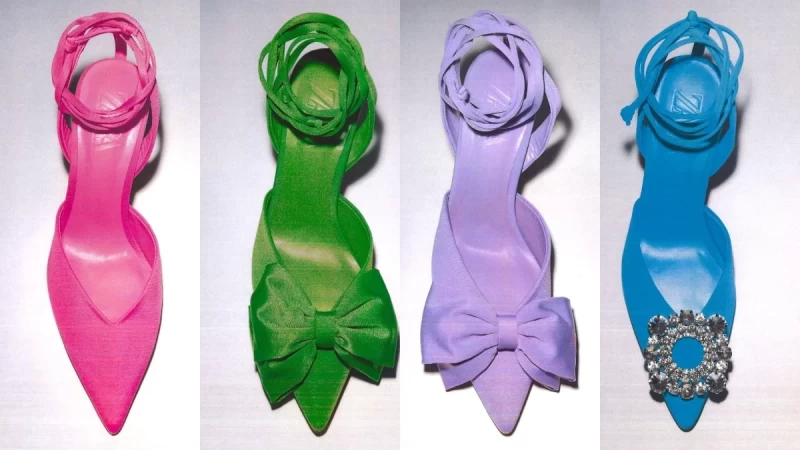Τακούνια από το Zara σε 4 hot χρώματα και τιμές σοκ