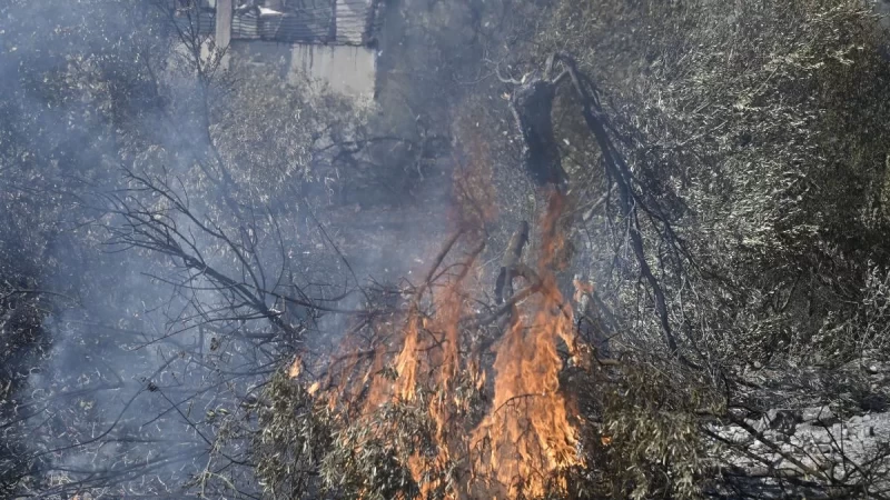 Φωτιά στο Πόρτο Γερμενό: Οι πυροσβέστες έθεσαν την κατάσταση υπό έλεγχο