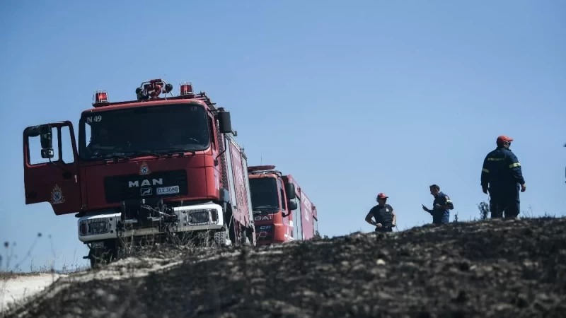 Φωτιά τώρα στην Ηλεία - Μήνυμα του 112 για προληπτική εκκένωση στο χωριό Κορυφή