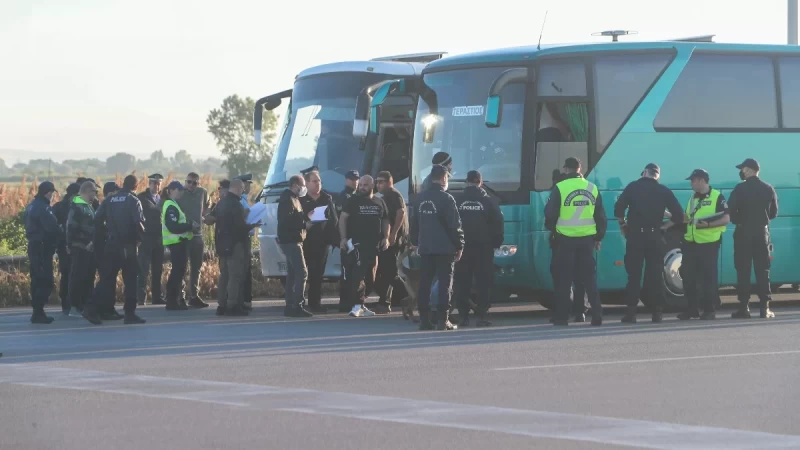 Ηγουμενίτσα: Φωτιά σε τουριστικό λεωφορείο με επιβάτες