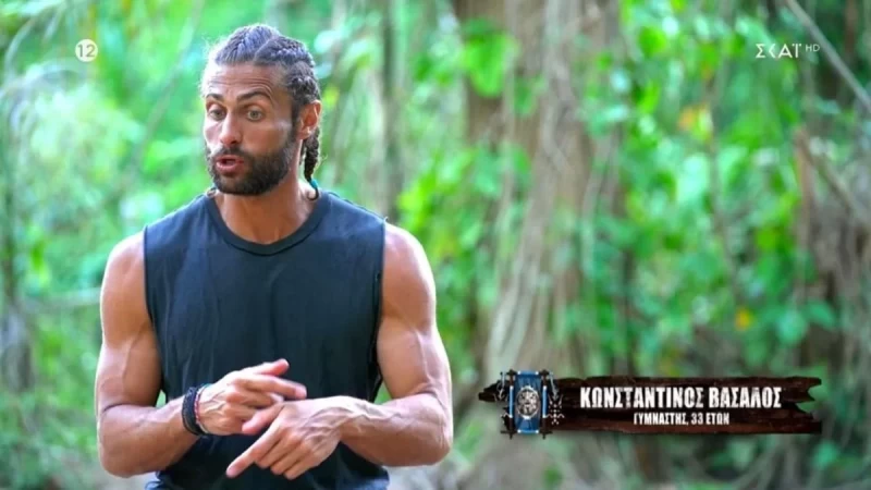 Συναγερμός στο Survivor All Star - Ο Κωνσταντίνος Βασάλος πιάστηκε να τρώει μπέργκερ στο δάσος