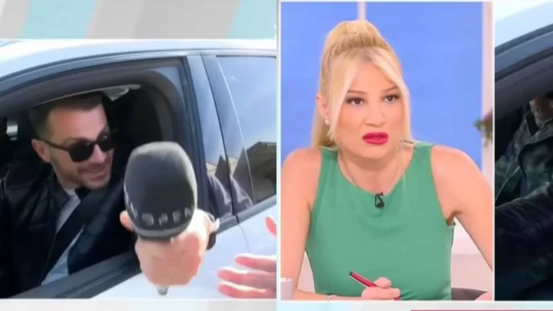 Τεράστια αμηχανία στο Πρωινό μας - Κατά την διάρκεια δηλώσεων ο Γιώργος Αγγελόπουλος πήρε το μικρόφωνο από δημοσιογράφο και...