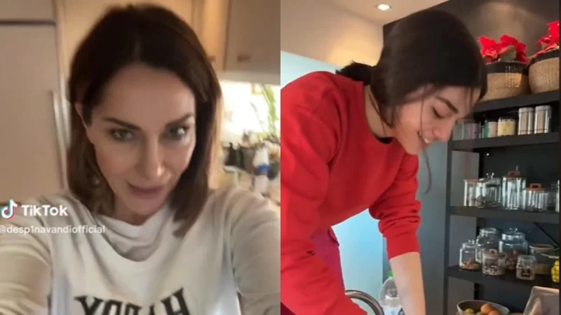 Στην κουζίνα μαμά και κόρη - Απανωτά τα μηνύματα για το βίντεο της Βανδή με την Μελίνα Νικολαΐδη στο Tik Tok