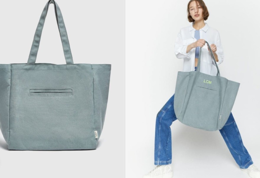 H απόλυτη Shopping Bag στην οποία μπορείς να ράψεις τα αρχικά σου