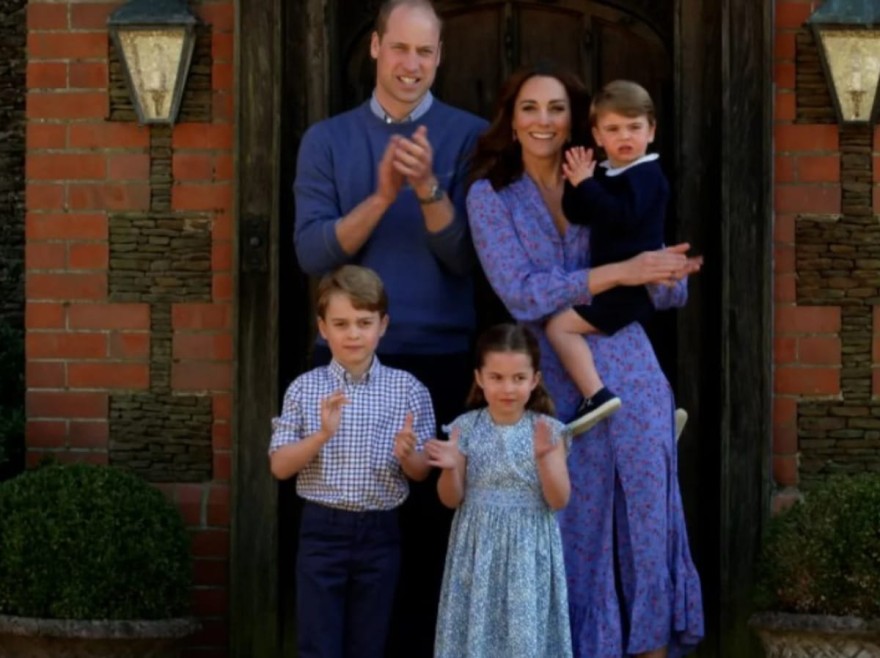 Ο Δούκας - η Δούκισσα του Cambridge και τα παιδιά τους