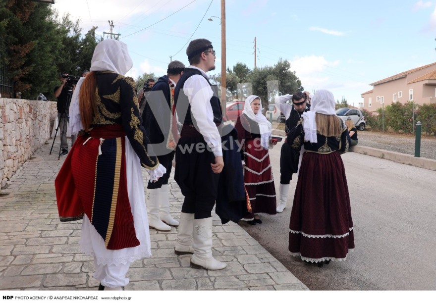 Ο Παραδοσιακός γάμος του Ορφέα Αυγουστίδη και της Γεωργίας Κρασσά