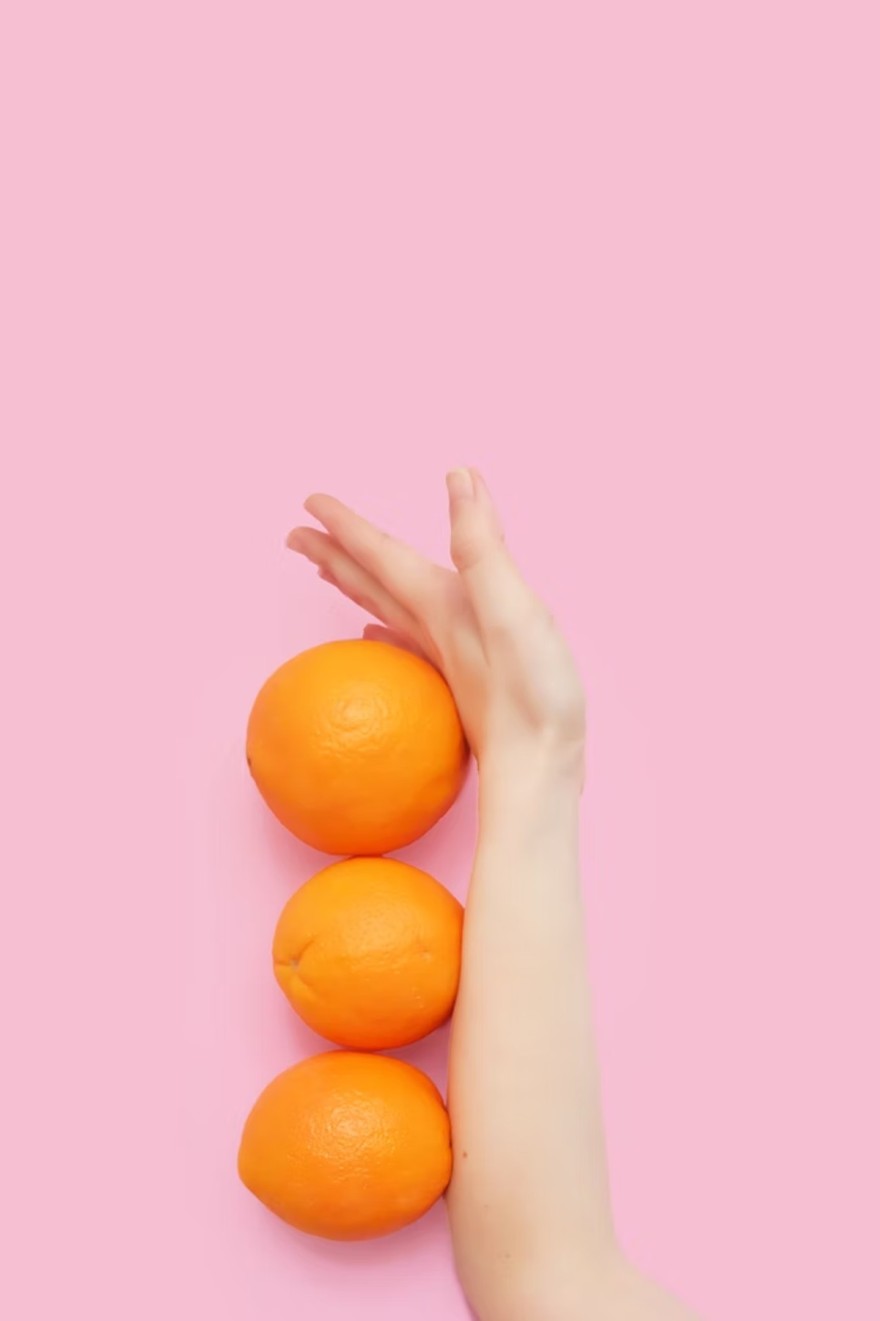 αδυνατιστικό ρόφημα με πορτοκάλι