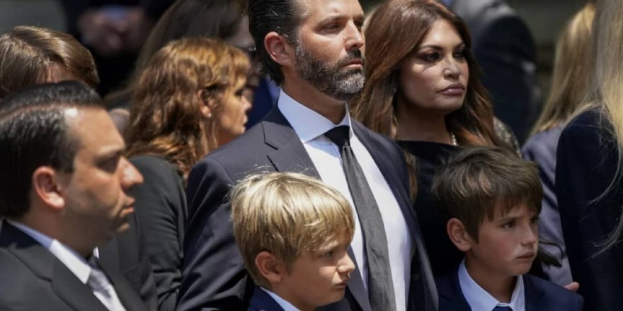 Κηδεία Ιβάνα Τραμπ - οικογένεια