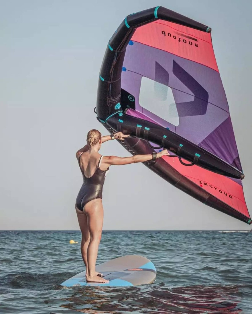 Ιωάννα Μαλέσκου - windsurf