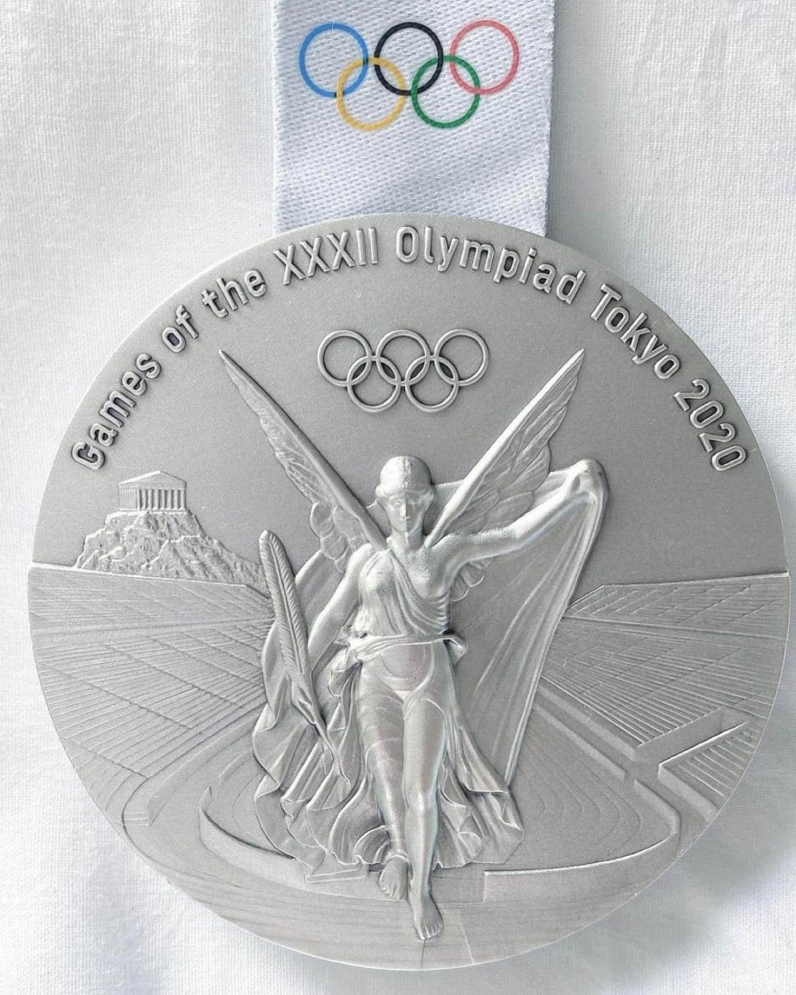 Μάριος Καπότσης - μετάλλιο