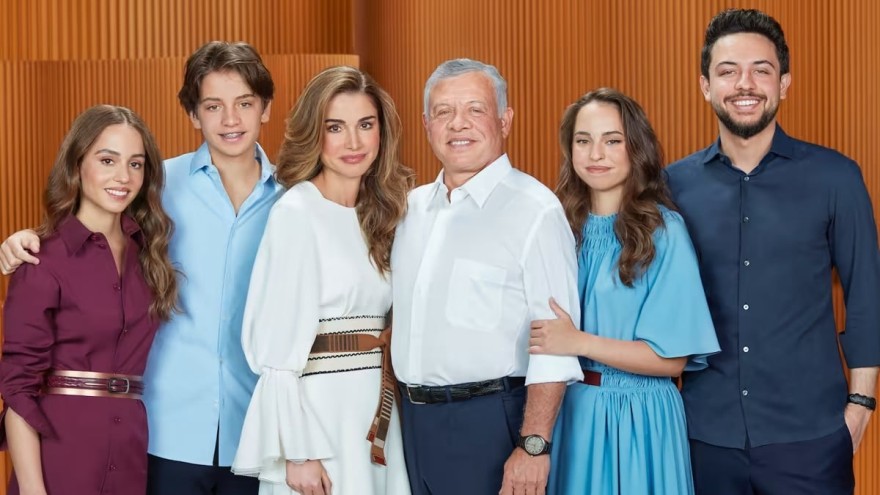 Η βασιλική οικογένεια της Ιορδανίας