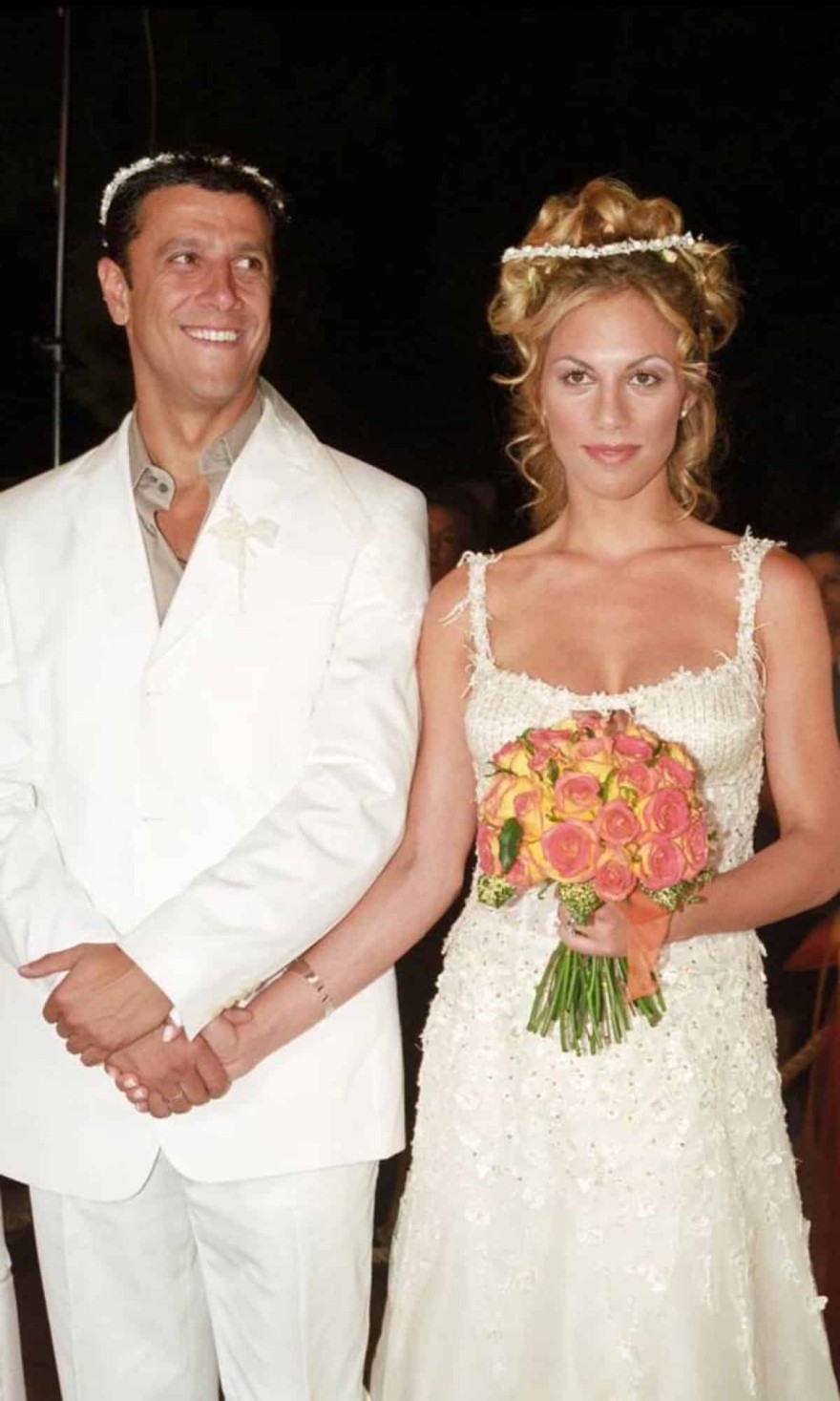 Φωτογραφίες από τον γάμο της Ντορέττας Παπαδημητρίου & του Κώστα Πηλαδάκη από το 2004