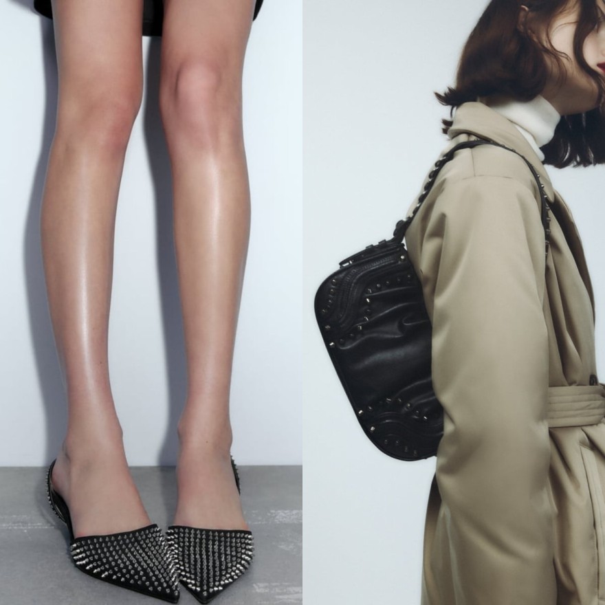 Zara παπούτσια και τσάντα