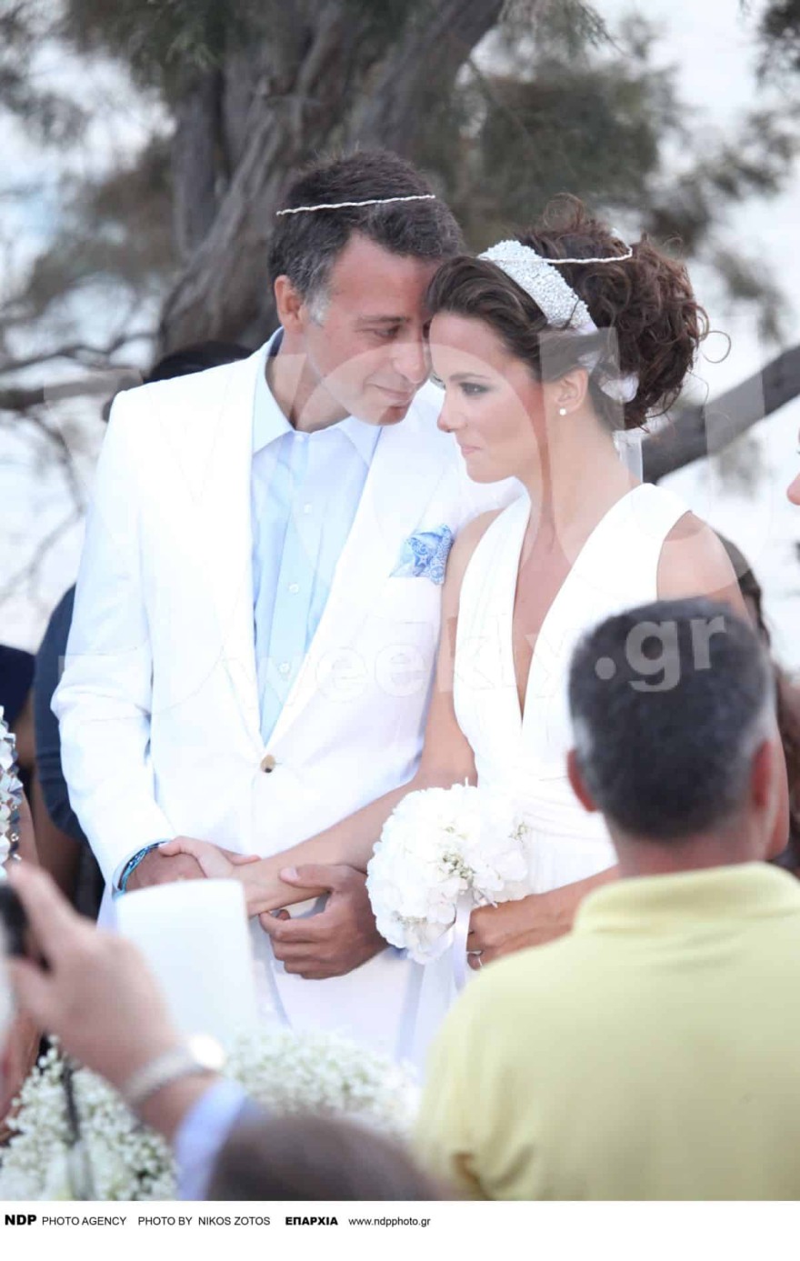 Νίκος Φαράκλας Ελιάνα Χρυσικοπούλου γάμος