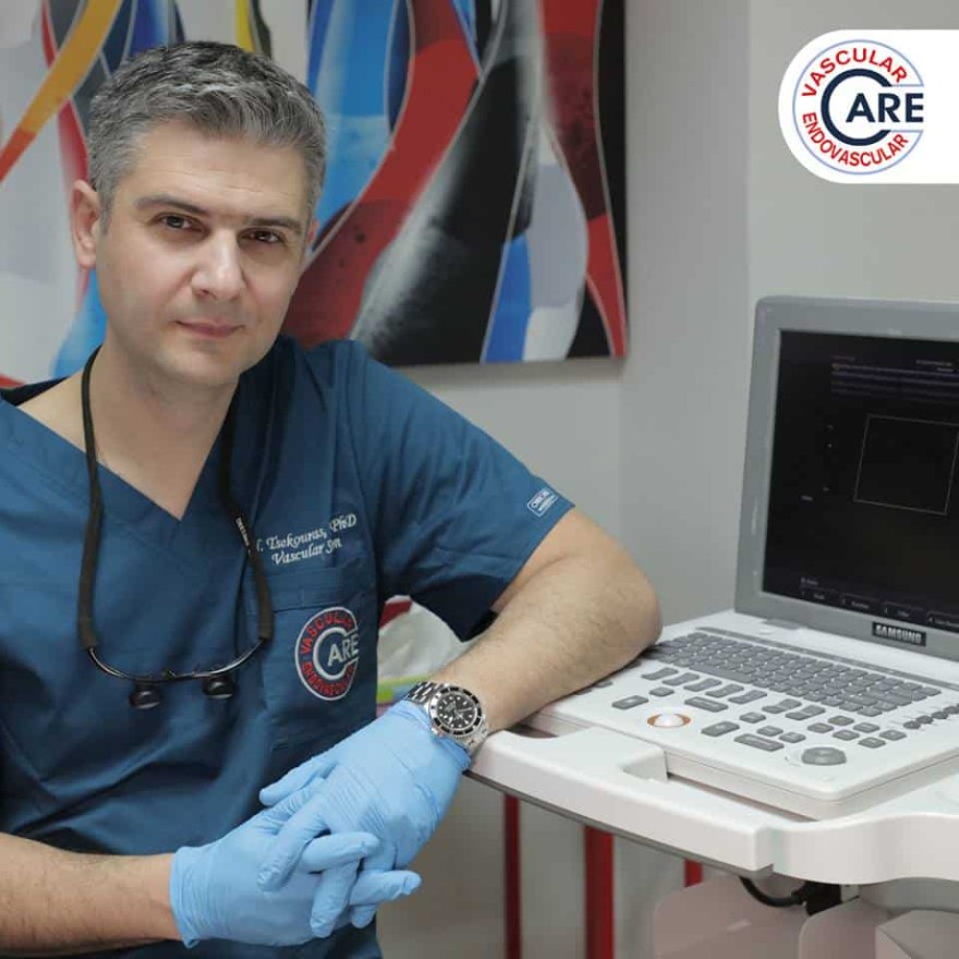 Τσεκούρας Νικόλαος, MD, ECFMG, PHD, Αγγειοχειρουργός.