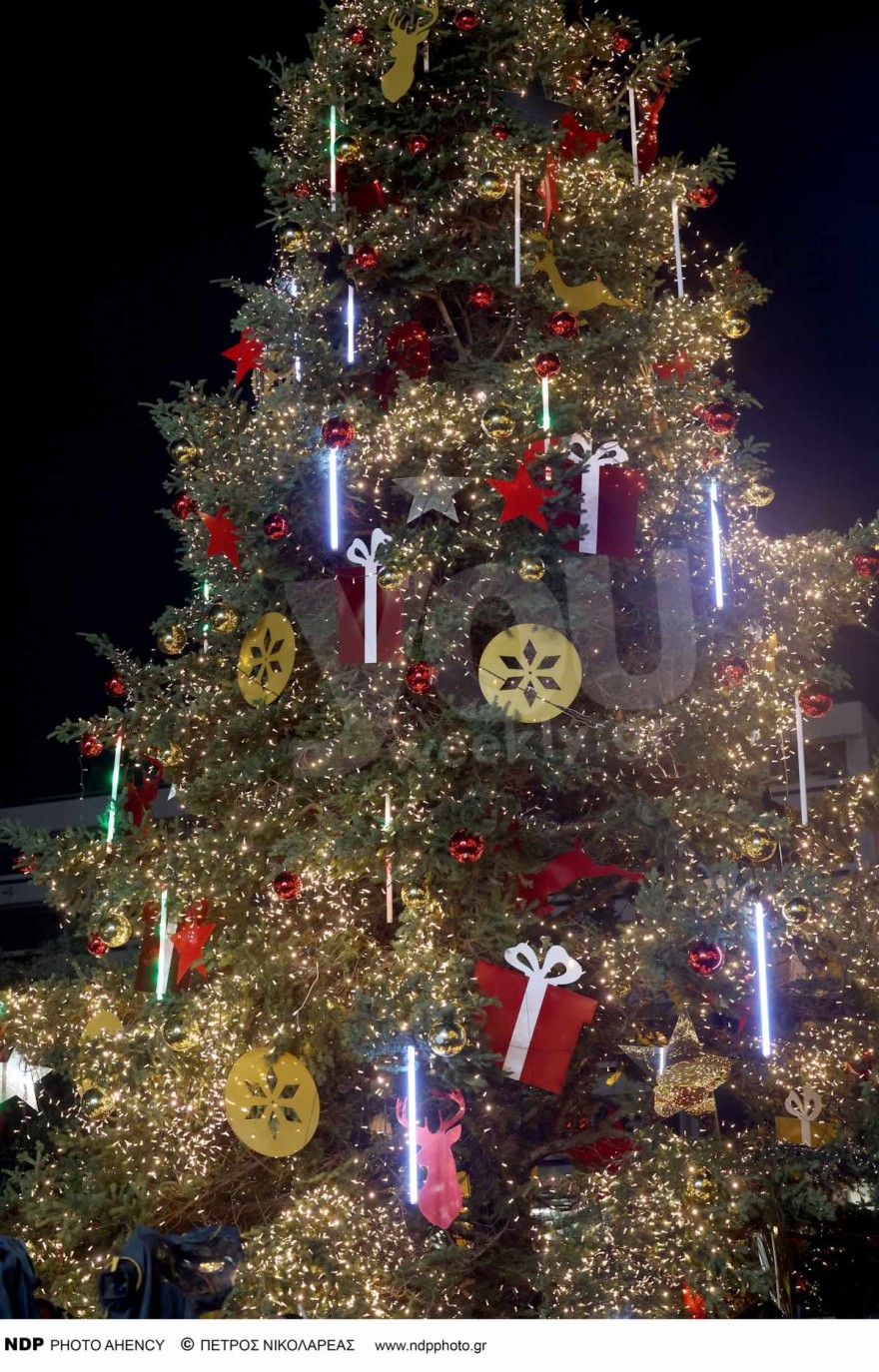Χριστουγεννιάτικο δέντρο Σύνταγμα