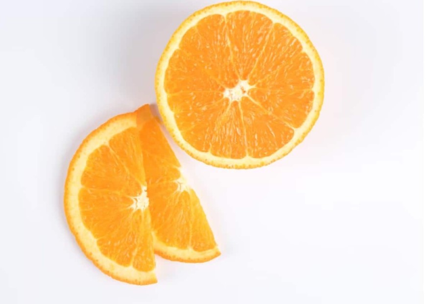 Μάσκα προσώπου με πορτοκάλι
