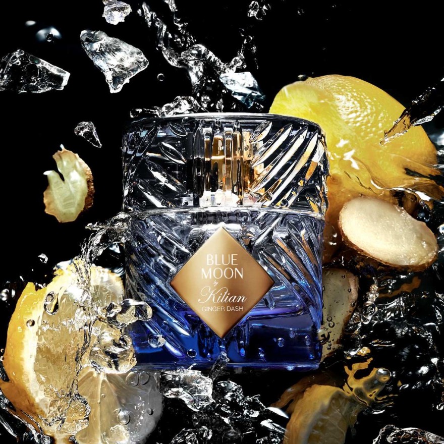 Το νέο limited edition άρωμα, Blue Moon Ginger Dash, αποτελεί τη νέα προσθήκη στην οσφρητική οικογένεια Liquors του Οίκου Kilian Paris
