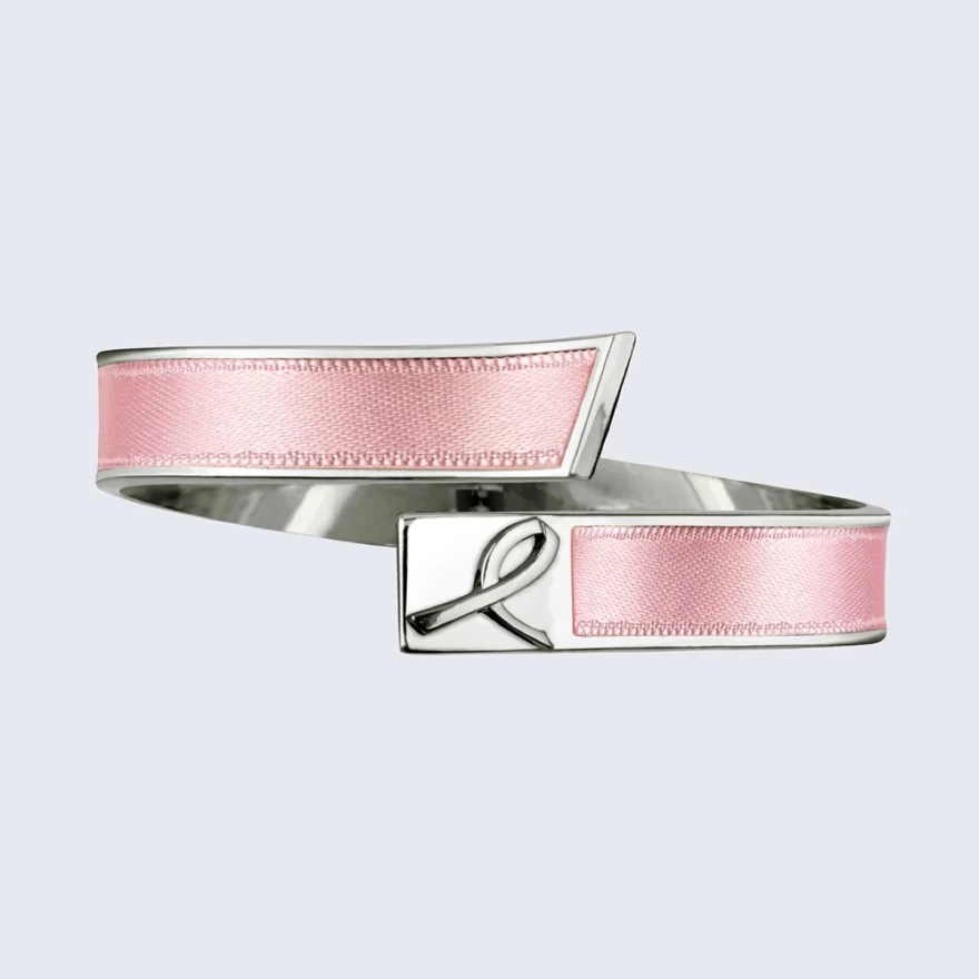 pink ribbon bracelet