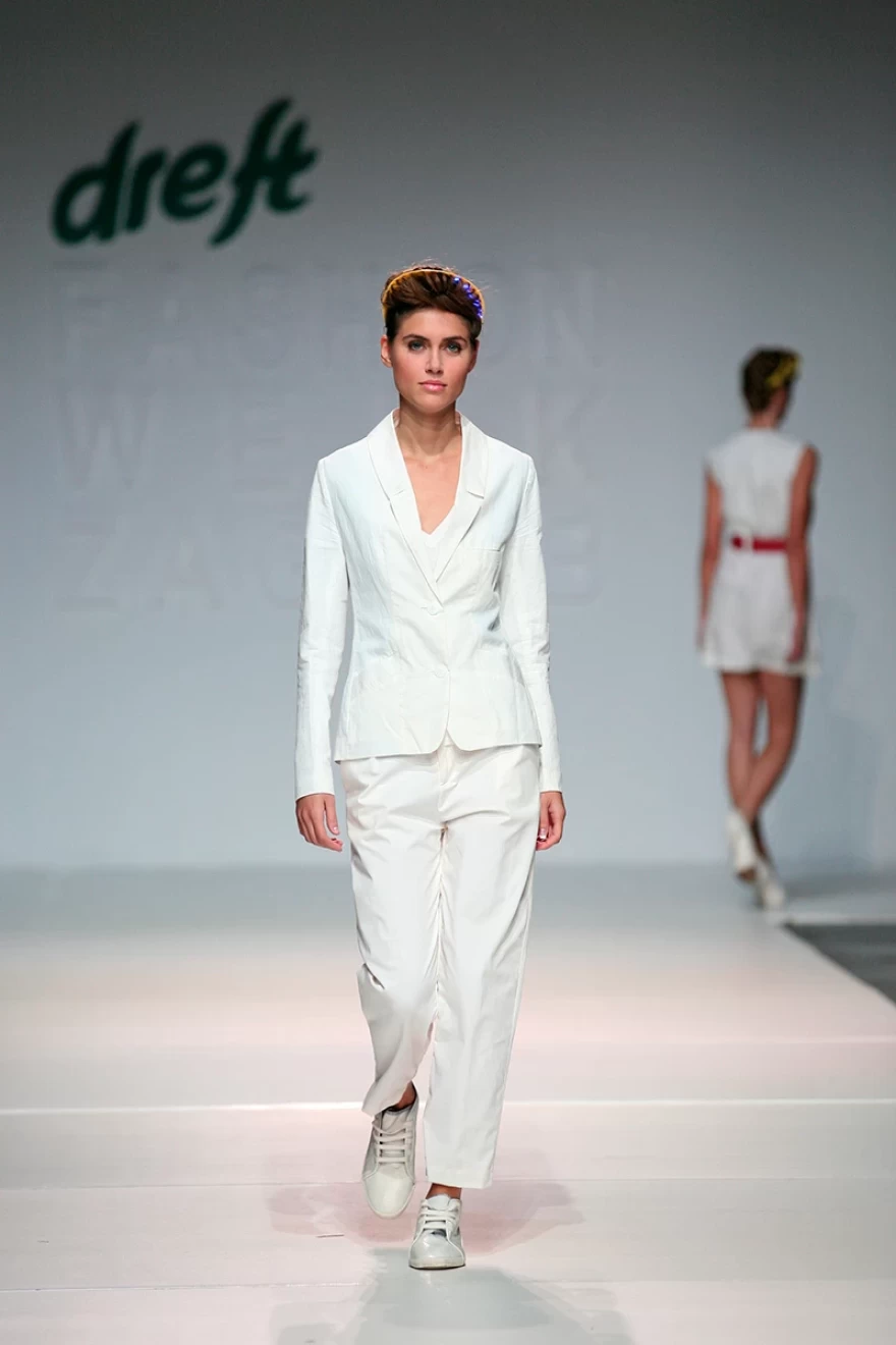white suit runways