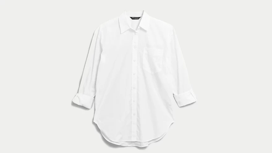λευκό πουκάμισο