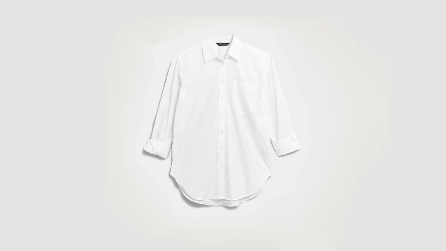 λευκό πουκάμισο