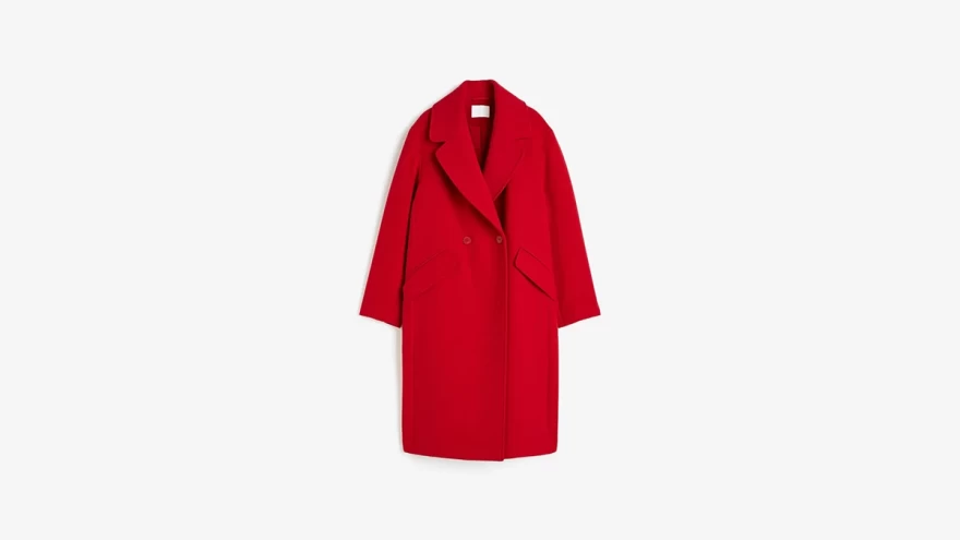 κόκκινο παλτό