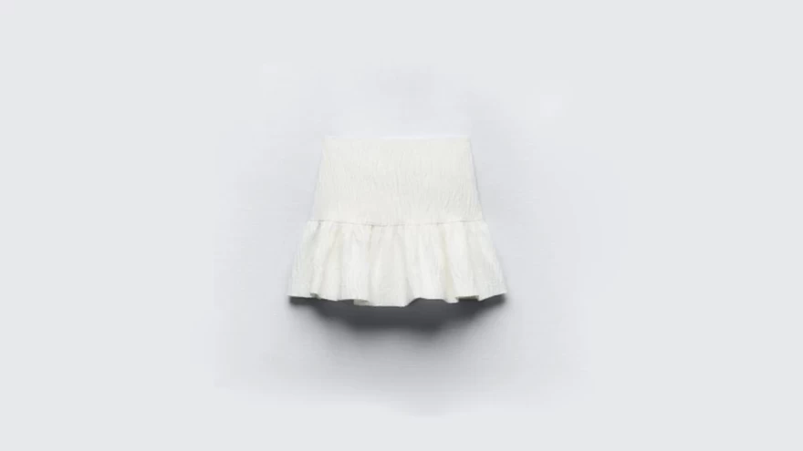 άσπρη φούστα