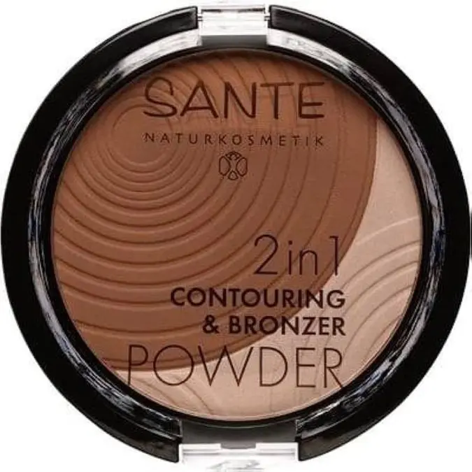 Πούδρα, 2 in 1 Contouring & Bronzer Powder, Sante Naturkosmetik, €16,95 (bioleon.gr)