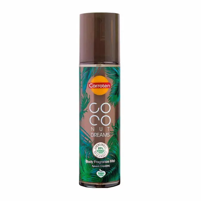 Αρωματικό σπρέι σώματος, Coconut Dreams, Body Fragrance Mist, Carroten, €12,72