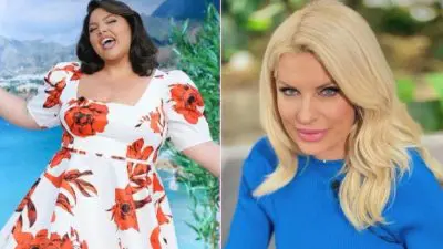 Η Ελένη Μενεγάκη και η Δανάη Μπάρκα