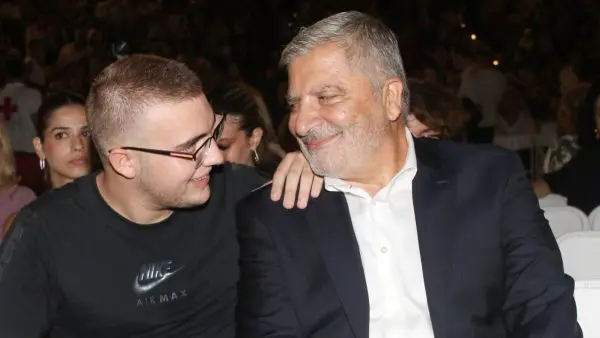 Ο Γιώργος Πατούλης με το γιο του Αλέξανδρο