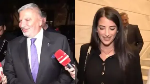 Ο Γιώργος Πατούλης και η Νάνσυ Κοίλου σε κοσμικό event.