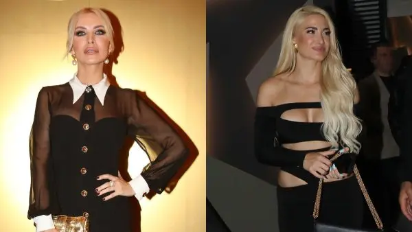 Κατερίνα Καινούργιου και Ιωάννα Τούνη σε κοσμική εκδήλωση