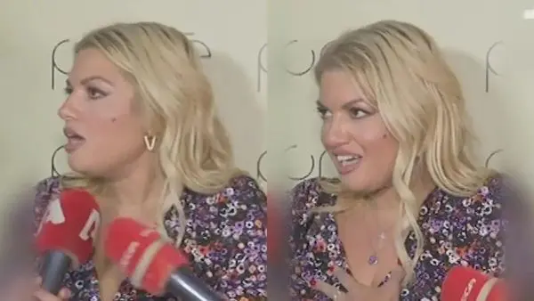 Η Νάνσυ Παραδεισάνου σοκαρισμένη μπροστά στις κάμερες