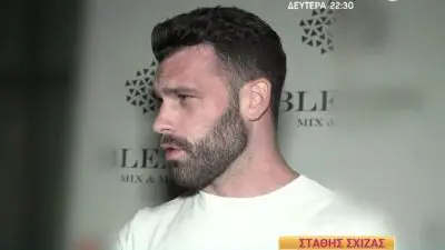 Ο Τάσος Σχίζας μιλάει στις κάμερες του Happy Day του ALPHA