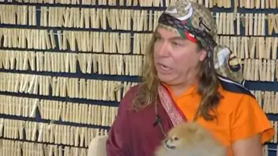 Ο Τρύφωνας Σαμαράς σε συνέντευξη.