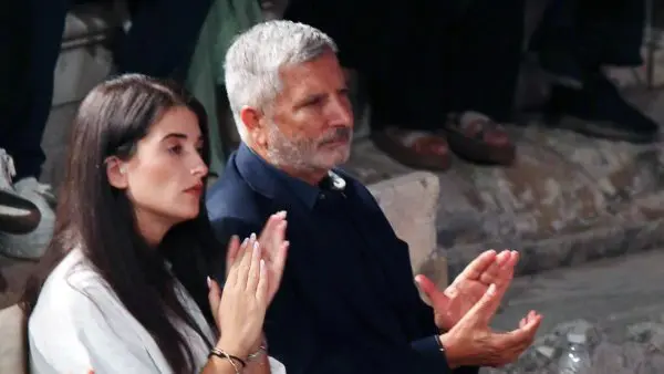 Ο Γιώργος Πατούλης και η Νάνσυ Κοίλου σε έξοδό του