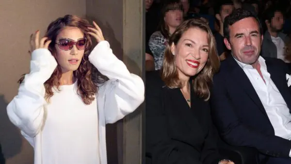 Η Καγιά σε μικρή ηλικία και δίπλα σήμερα με τον άντρα της