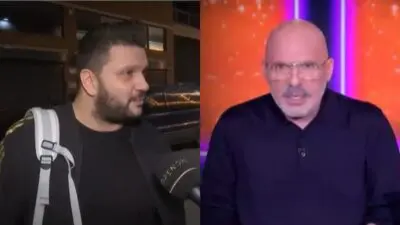 Ο Κωνσταντίνος Παπασπυρόπουλος και ο Νίκος Μουτσινάς (κολάζ)